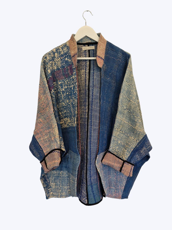 kantha vintage long jacket surprise me