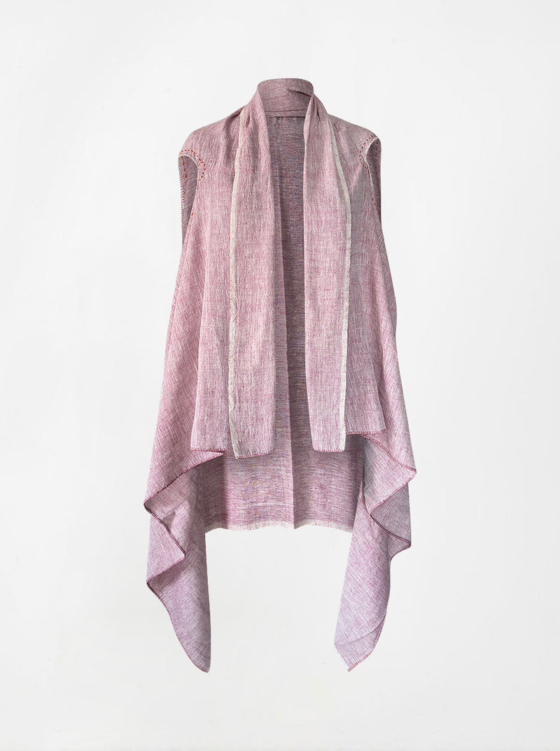 cape infinity duo kala organic cotton blush pink (single layer)