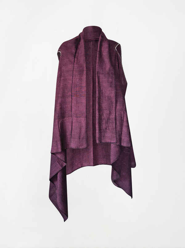 cape infinity duo kala organic cotton purple (single layer)