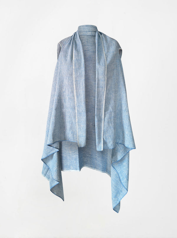 cape infinity duo kala organic cotton sky blue (single layer)