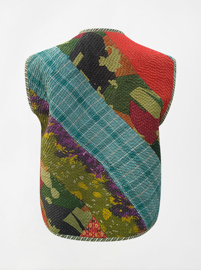kantha vintage gillet eva (holi)