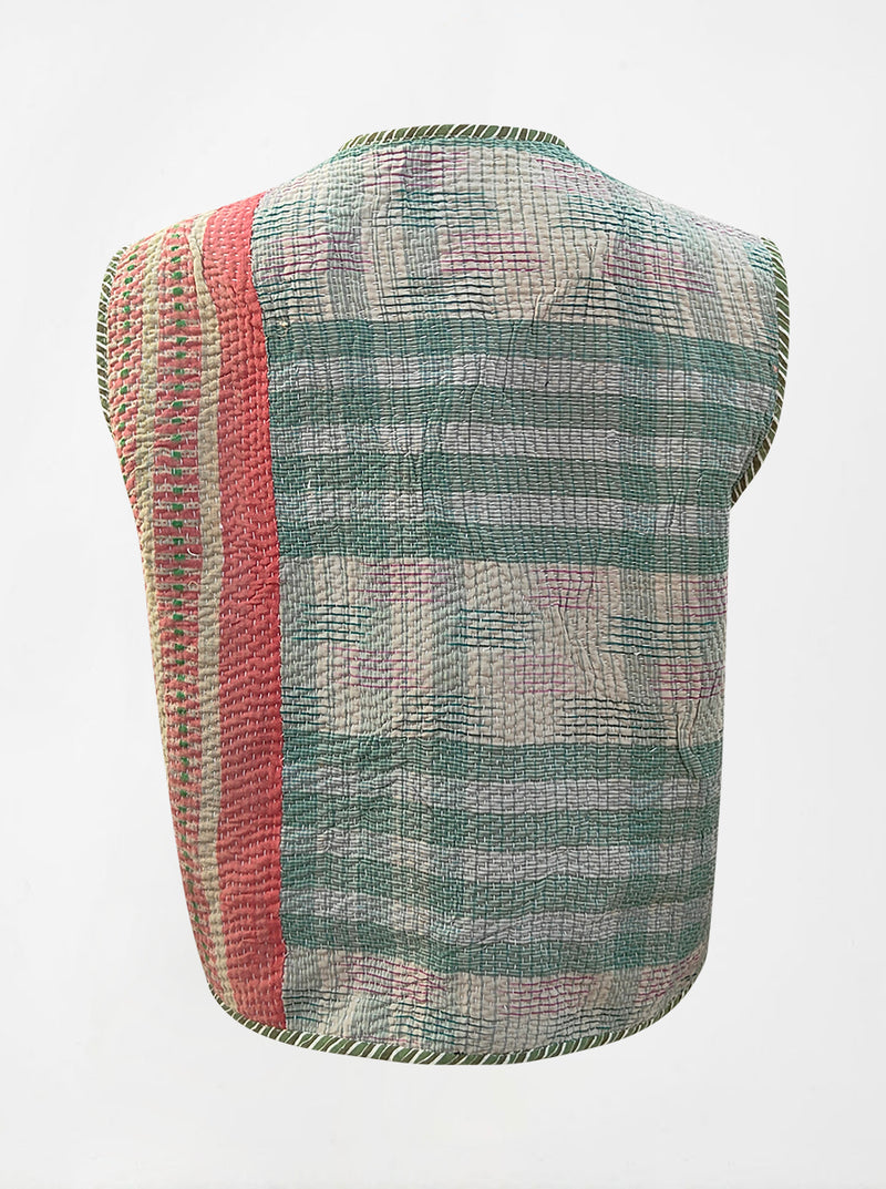 kantha vintage gillet eva (holi)