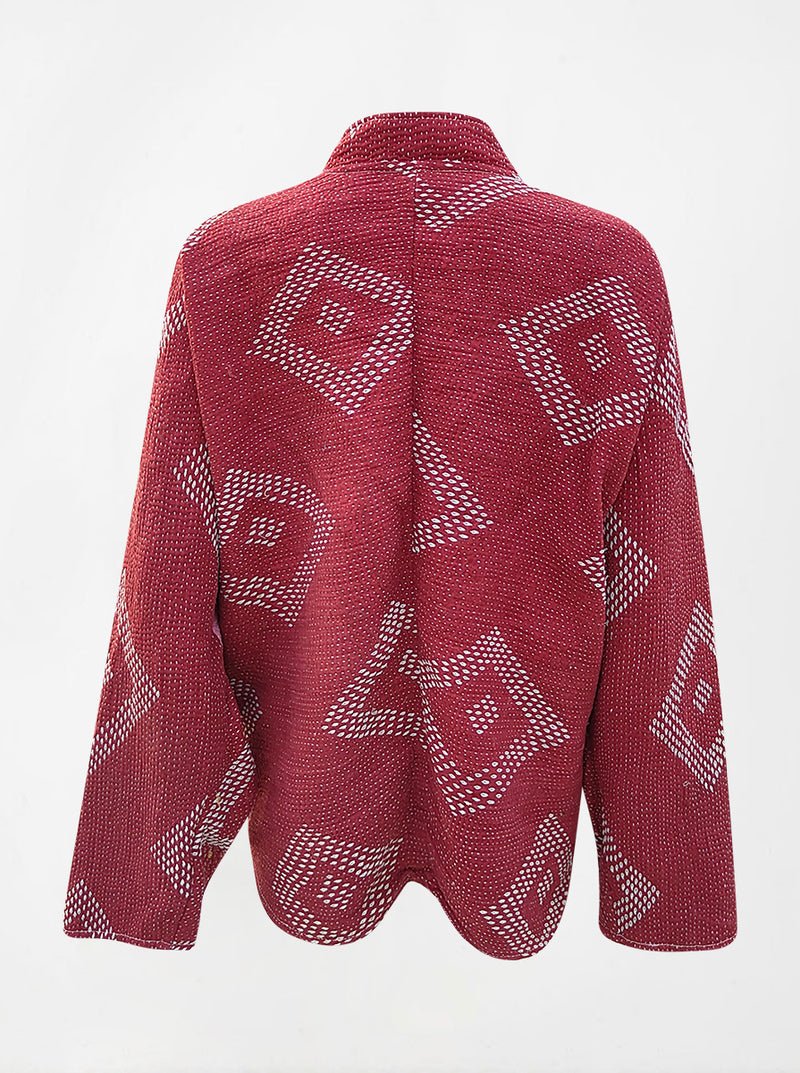 kantha vintage short jacket  noyonika (holi)