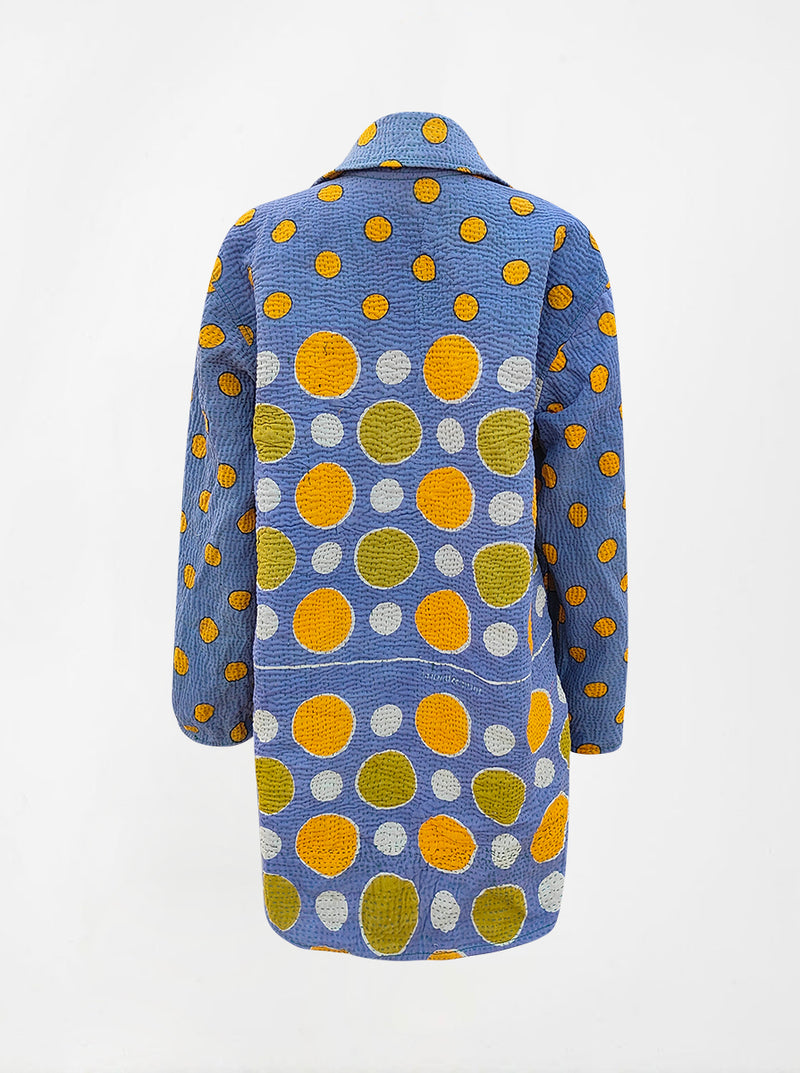 kantha vintage dress coat short sharvee (holi)