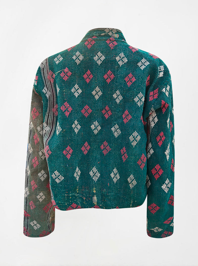 kantha vintage crop jacket monika (butterfly)