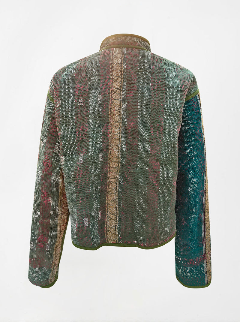 kantha vintage crop jacket monika (butterfly)