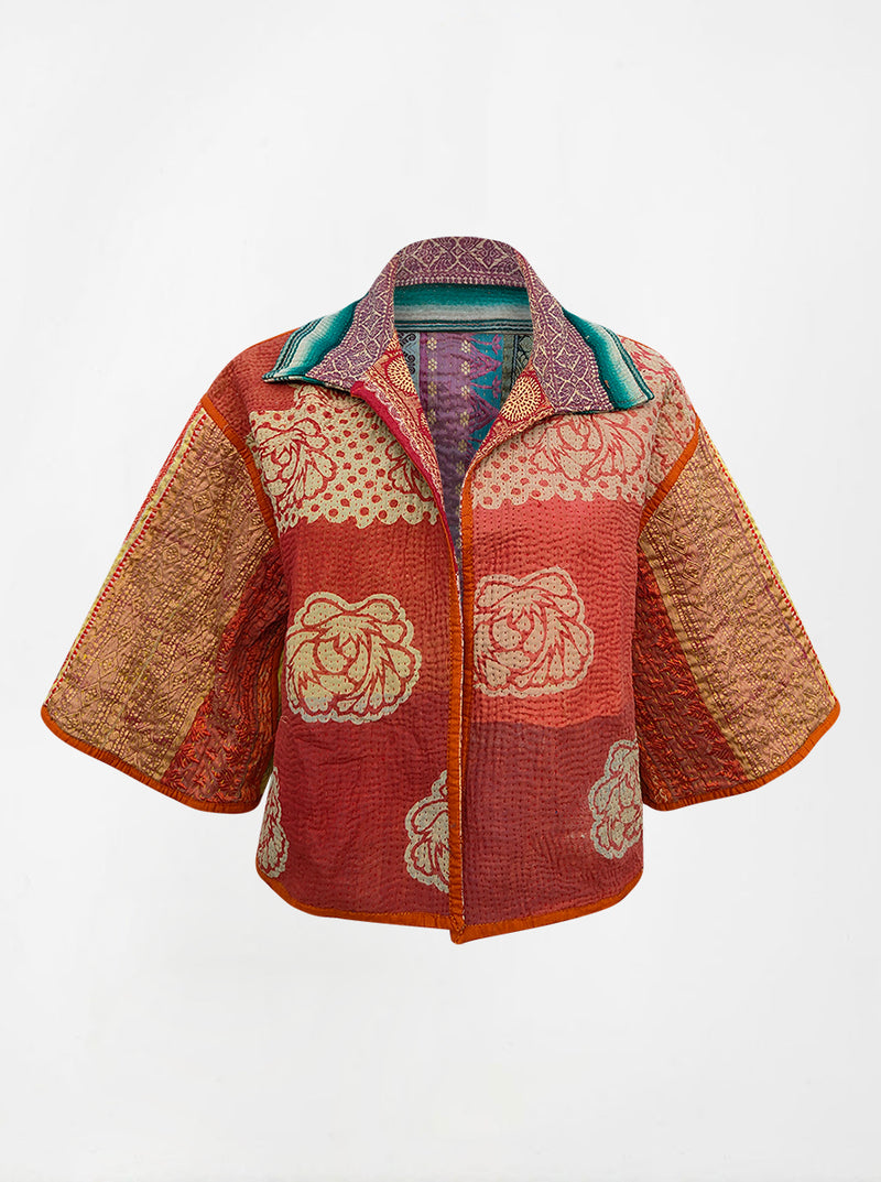 kantha vintage bolero leela (zari)