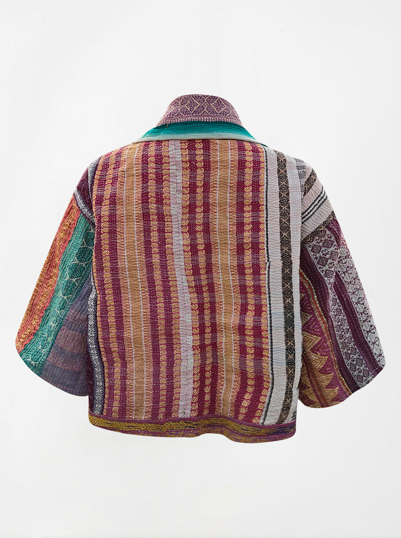 kantha vintage bolero gauri (zari)