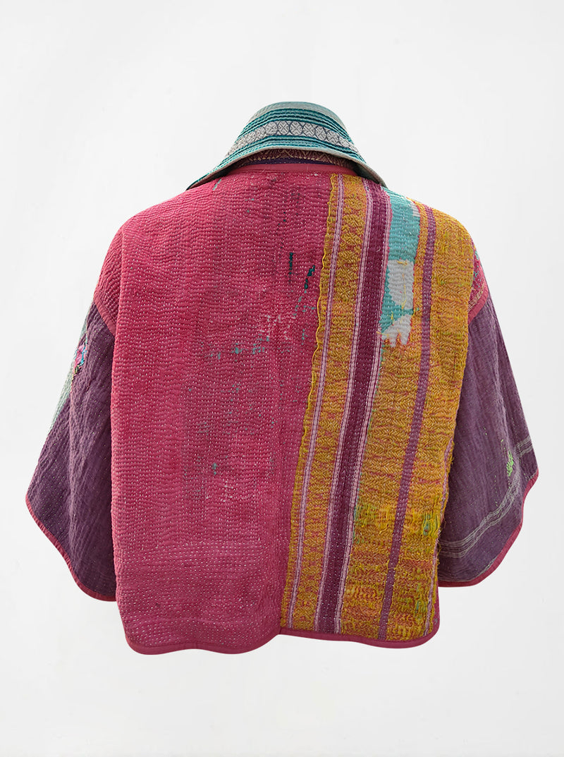 kantha vintage bolero gauri (zari)
