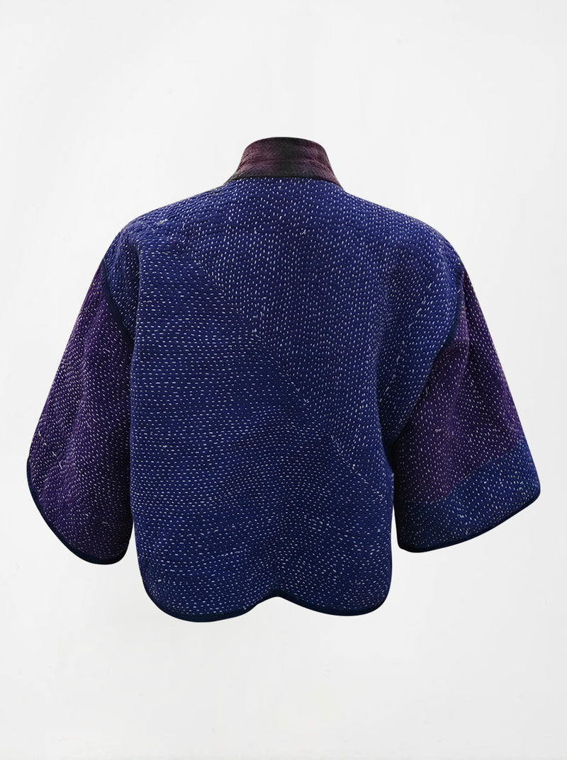 kantha vintage bolero neela (butterfly)