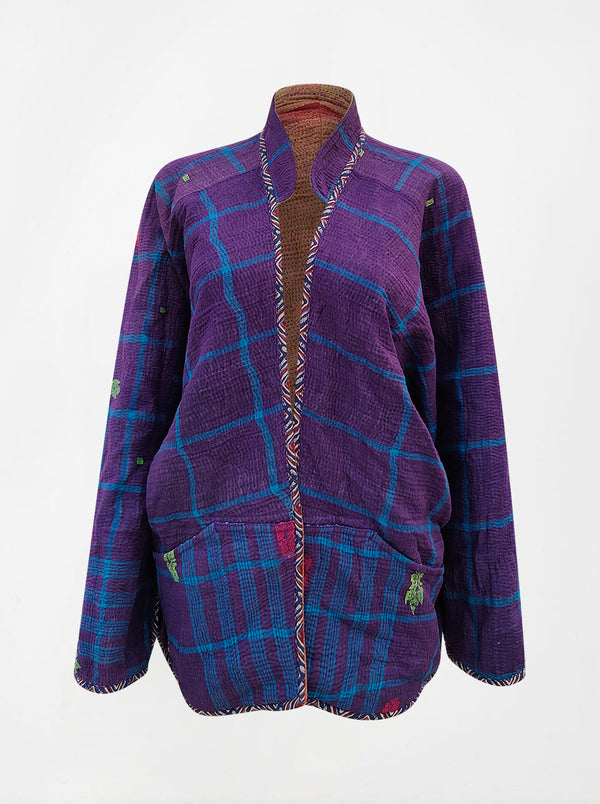 kantha vintage short jacket reena