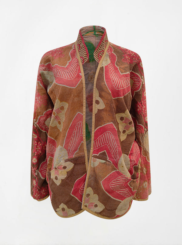 kantha vintage short jacket Aahaana