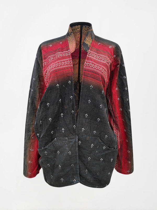 kantha vintage short jacket romana