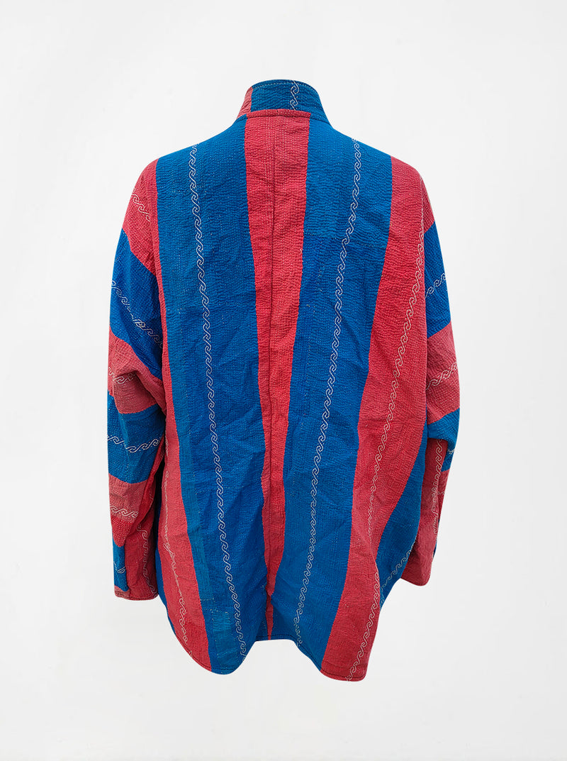 kantha vintage long jacket maya