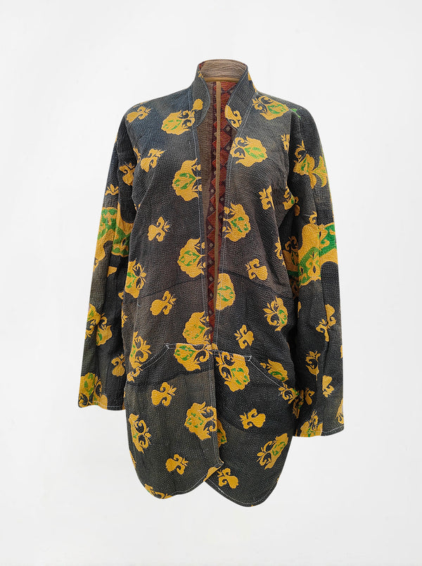 kantha vintage long jacket manyee