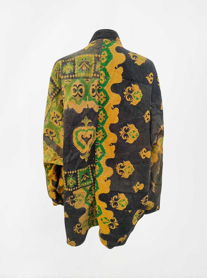 kantha vintage long jacket manyee