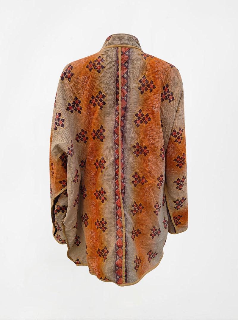 kantha vintage long jacket manyee