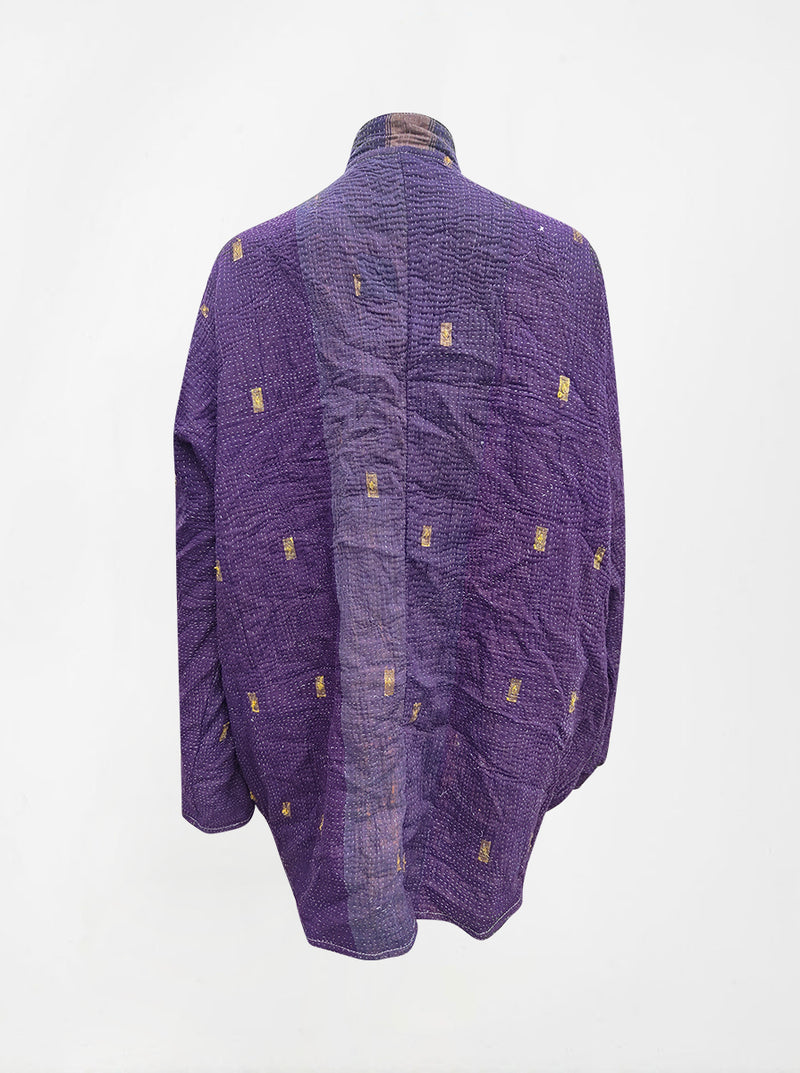 kantha vintage long jacket vidya