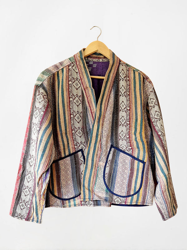 kantha vintage kimono salma (zari)