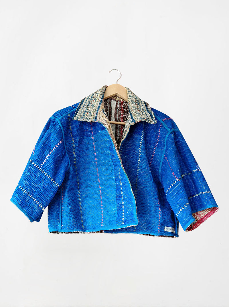kantha vintage bolero komal (zari)