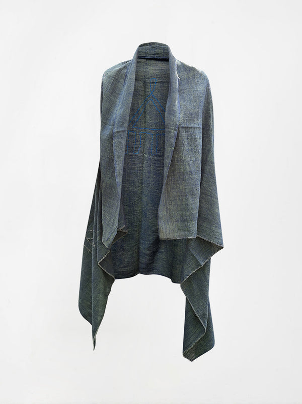 cape infinity duo kala organic cotton single layer green