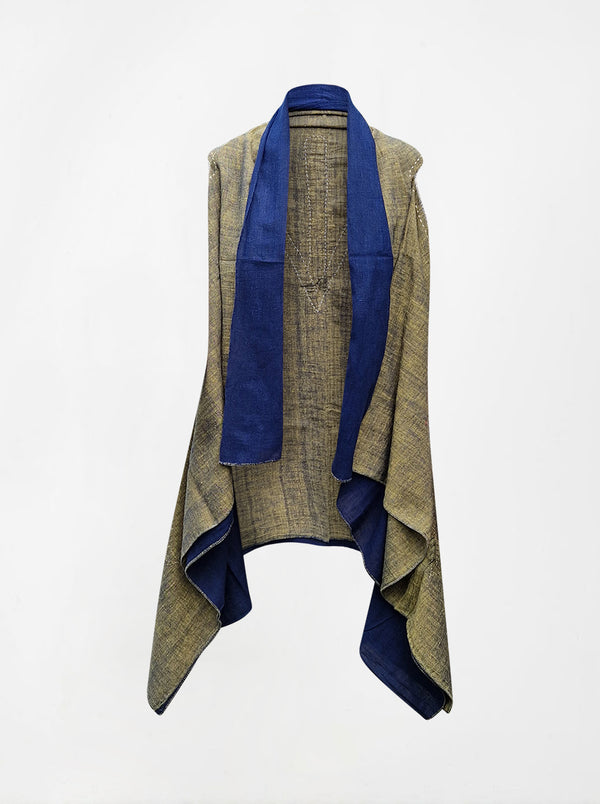 cape infinity duo kala organic cotton blue gold