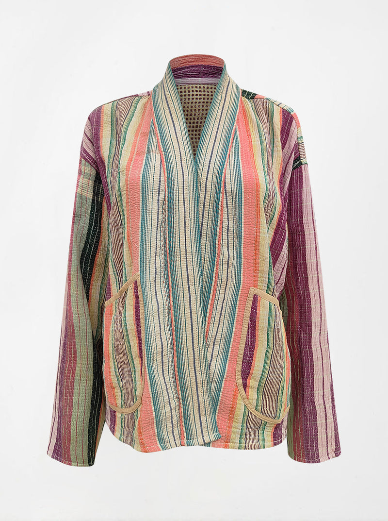 kantha vintage kimono kajal no waste sale