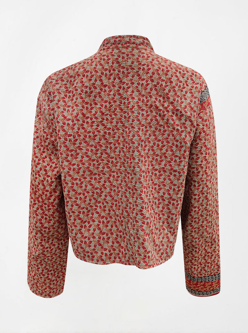 kantha vintage crop jacket shona (shravan)