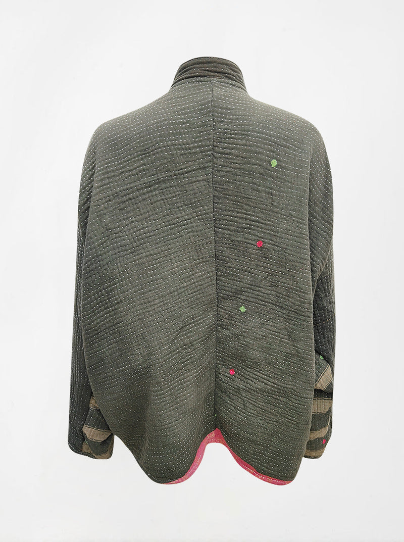 kantha vintage short jacket gauri (shravan)