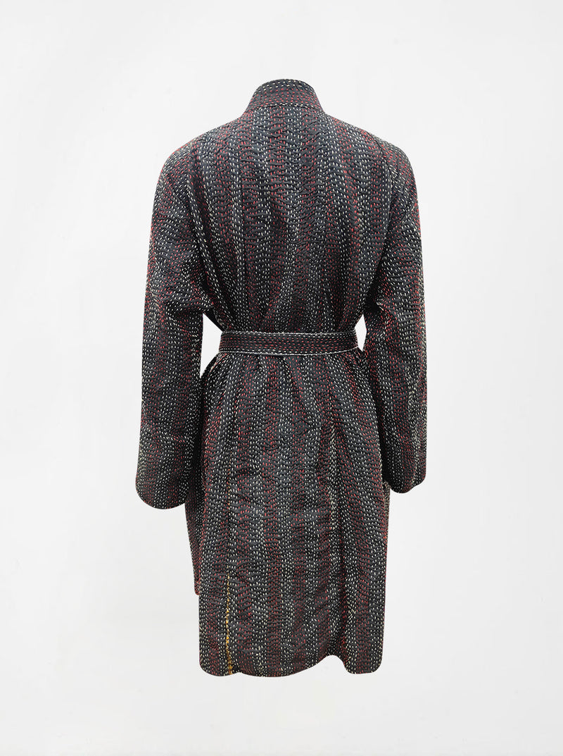 kantha vintage silk dress kanya (M)