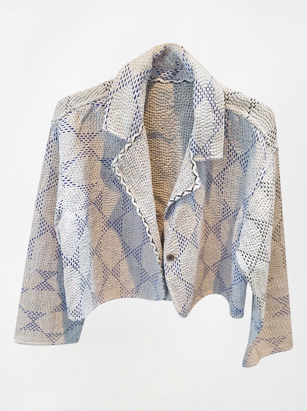 kantha vintage crop jacket raji (boutique)