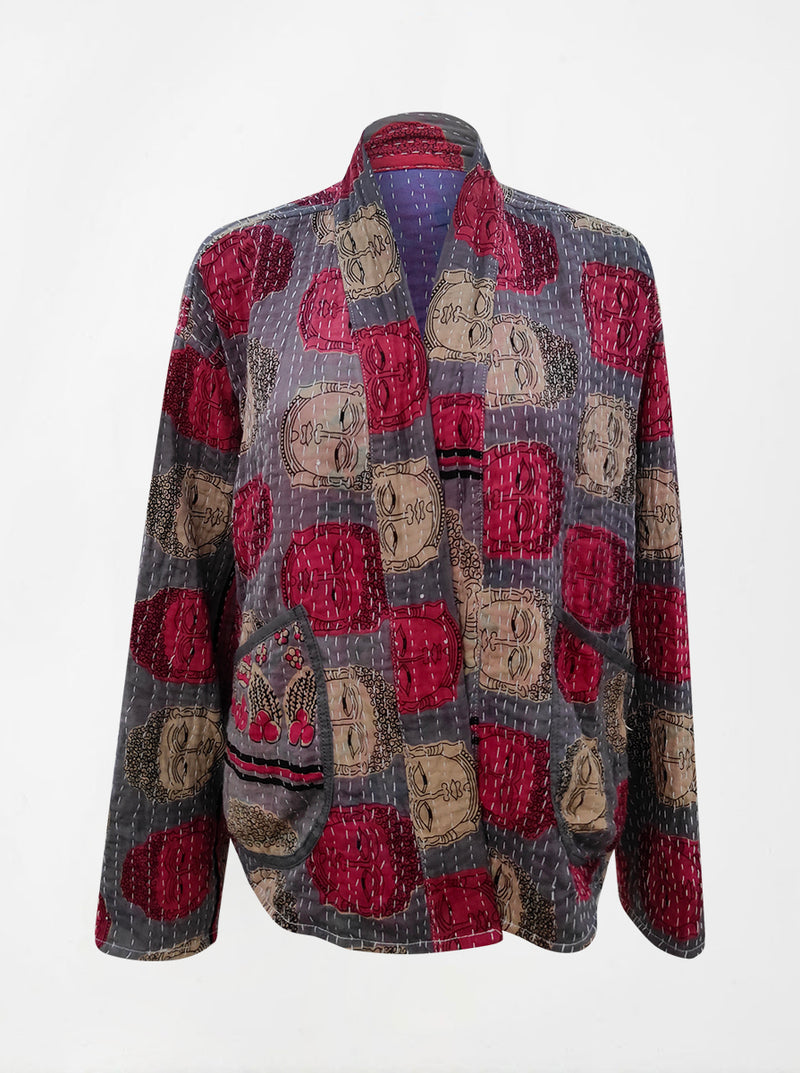 kantha vintage lite kimono pushpa