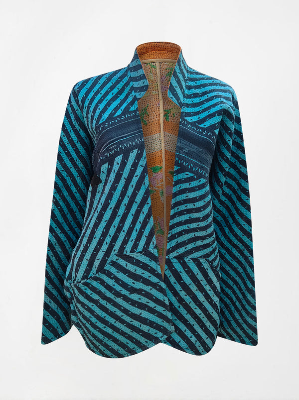 kantha vintage short jacket – Fifth Origins