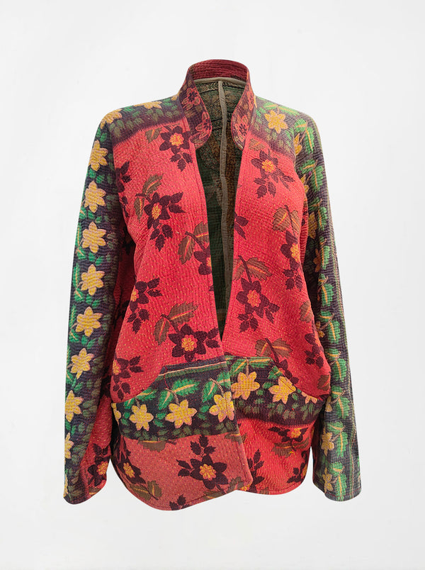 kantha vintage short jacket – Fifth Origins