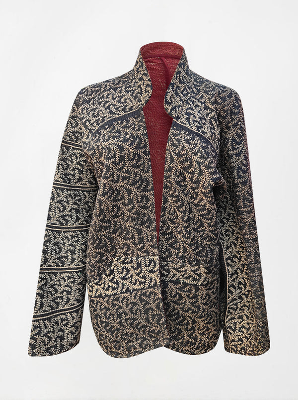 kantha vintage short jacket – Fifth Origins