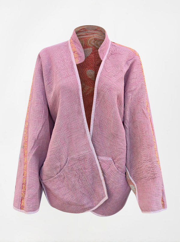 kantha vintage short jacket – Fifth Origins