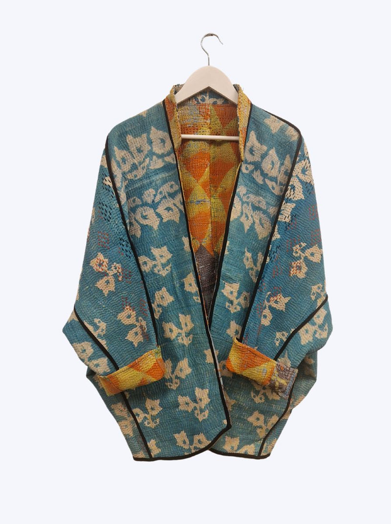 kantha vintage jacket long nitya