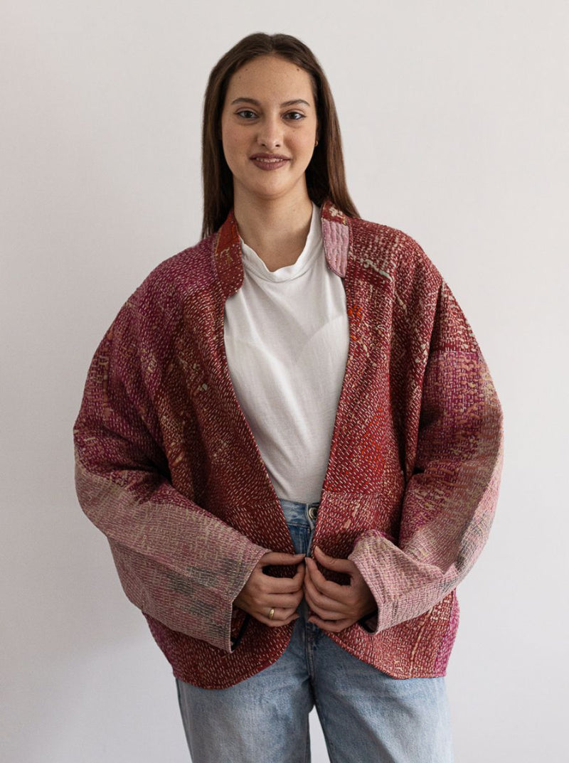 kantha vintage jacket laila