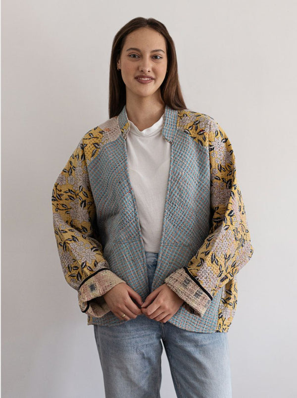 kantha vintage jacket sakshi