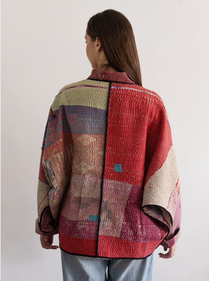 kantha vintage jacket laila
