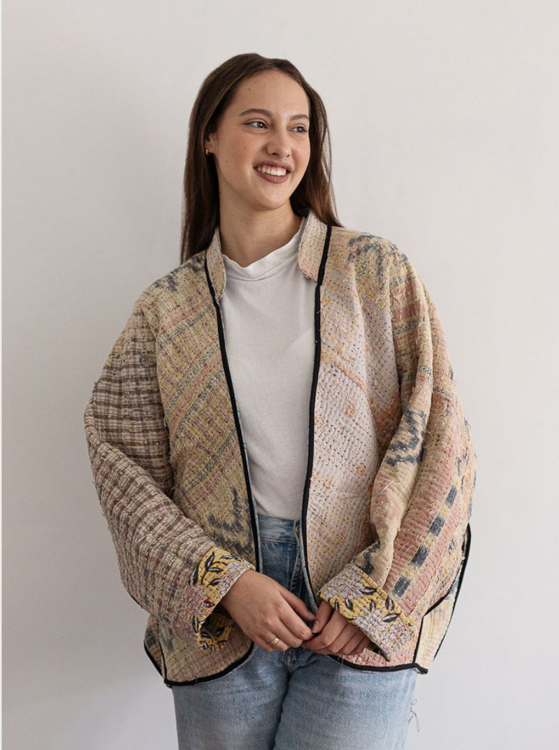 kantha vintage jacket sakshi