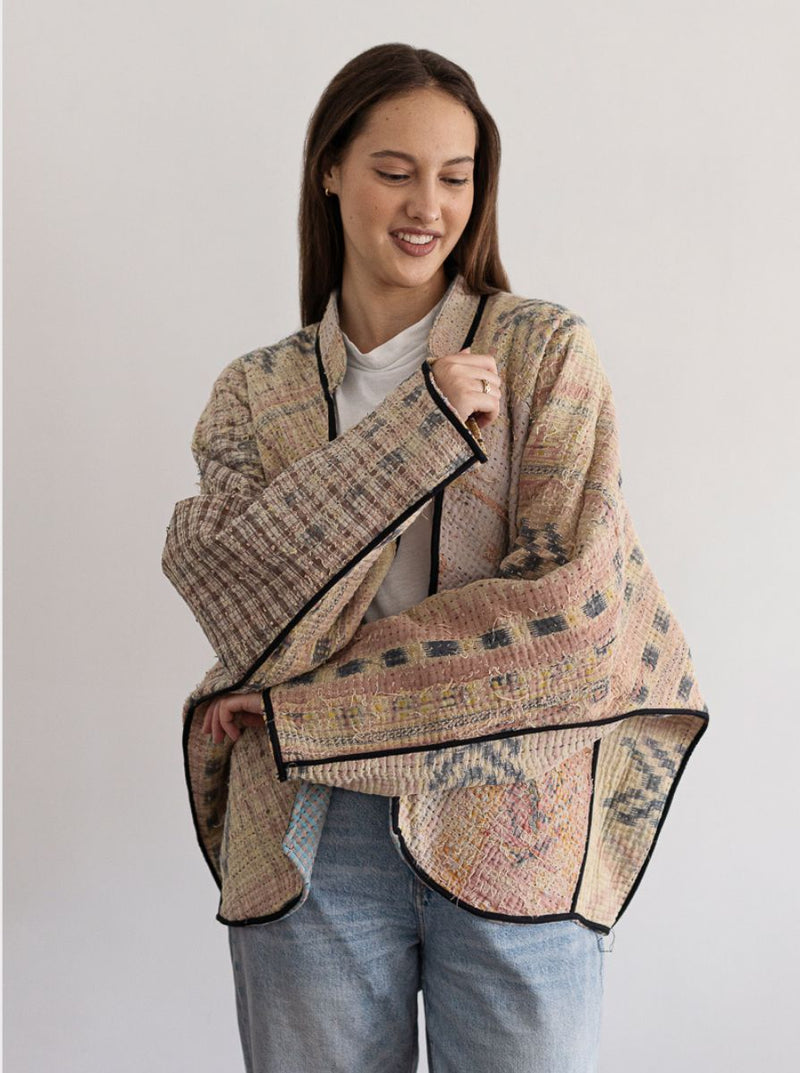 kantha vintage jacket sakshi