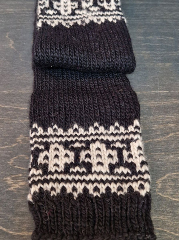 soft wool hand or arm sleeve warmer