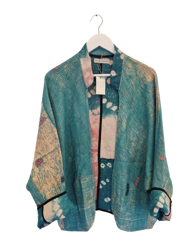 kantha vintage short jacket damini