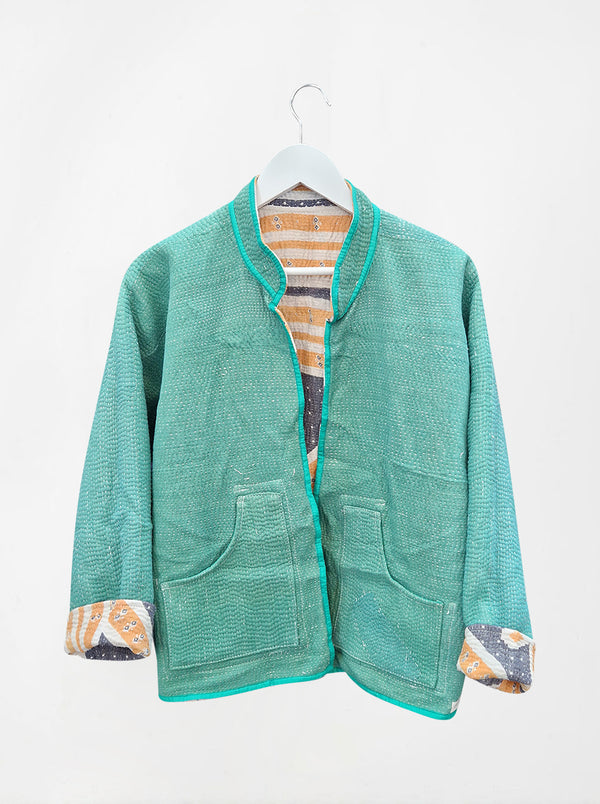 kantha vintage collar jacket romi (holi)