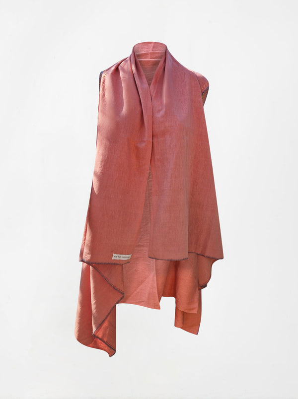 cape infinity duo kala organic cotton single layer light rust