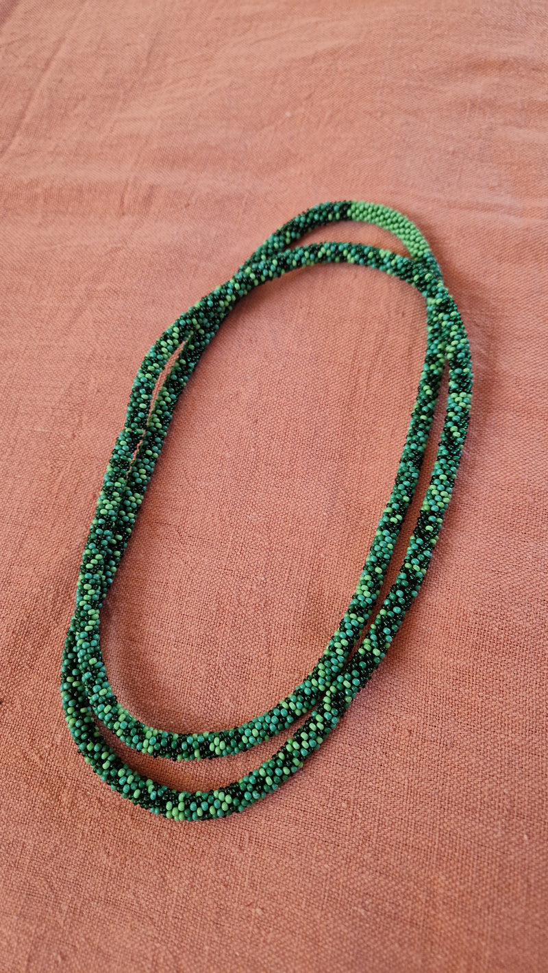 beaded necklace embrace (no waste sale)