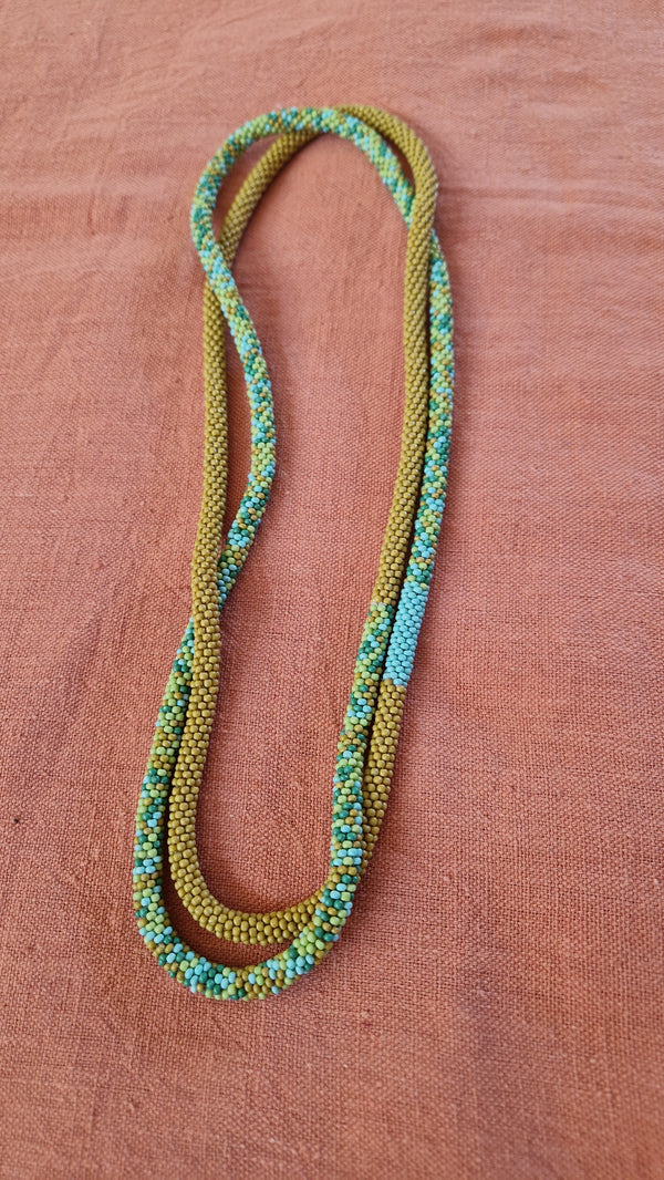 beaded necklace embrace (no waste sale)