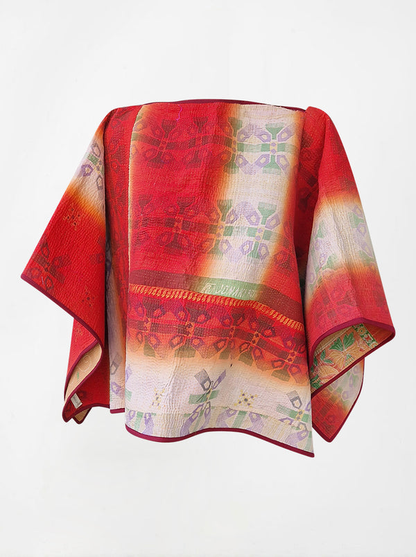 kantha vintage poncho sample 2