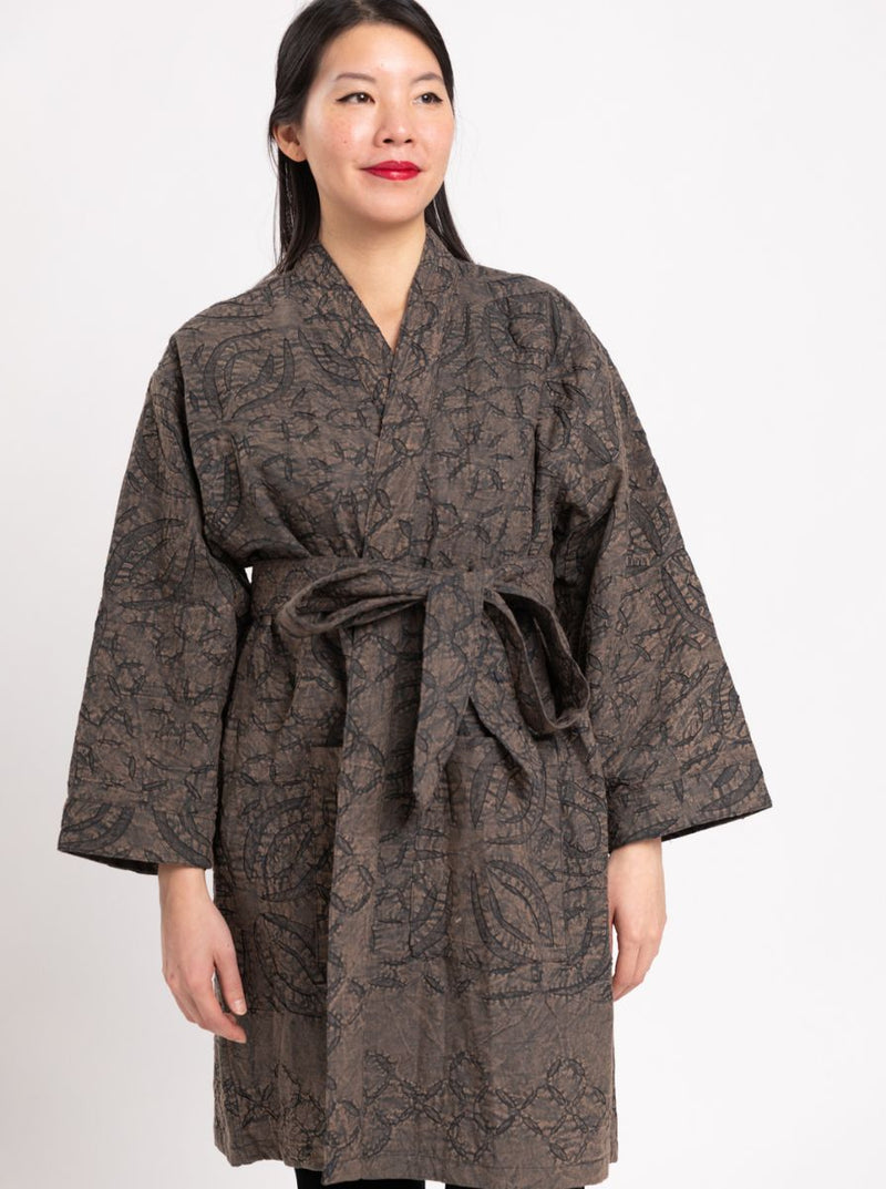 applique jacket dress
